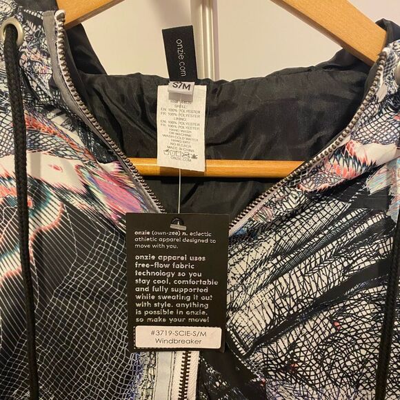 Onzie Science fiction windbreaker. Size S/M - Picture 7 of 9